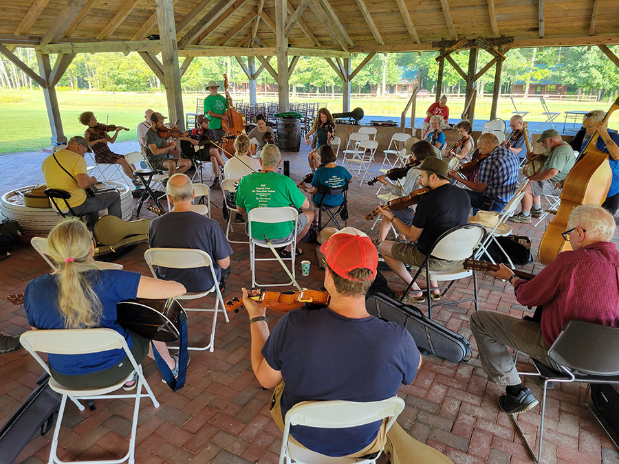 Workshop at Kennedy Creek Old-Time Festival